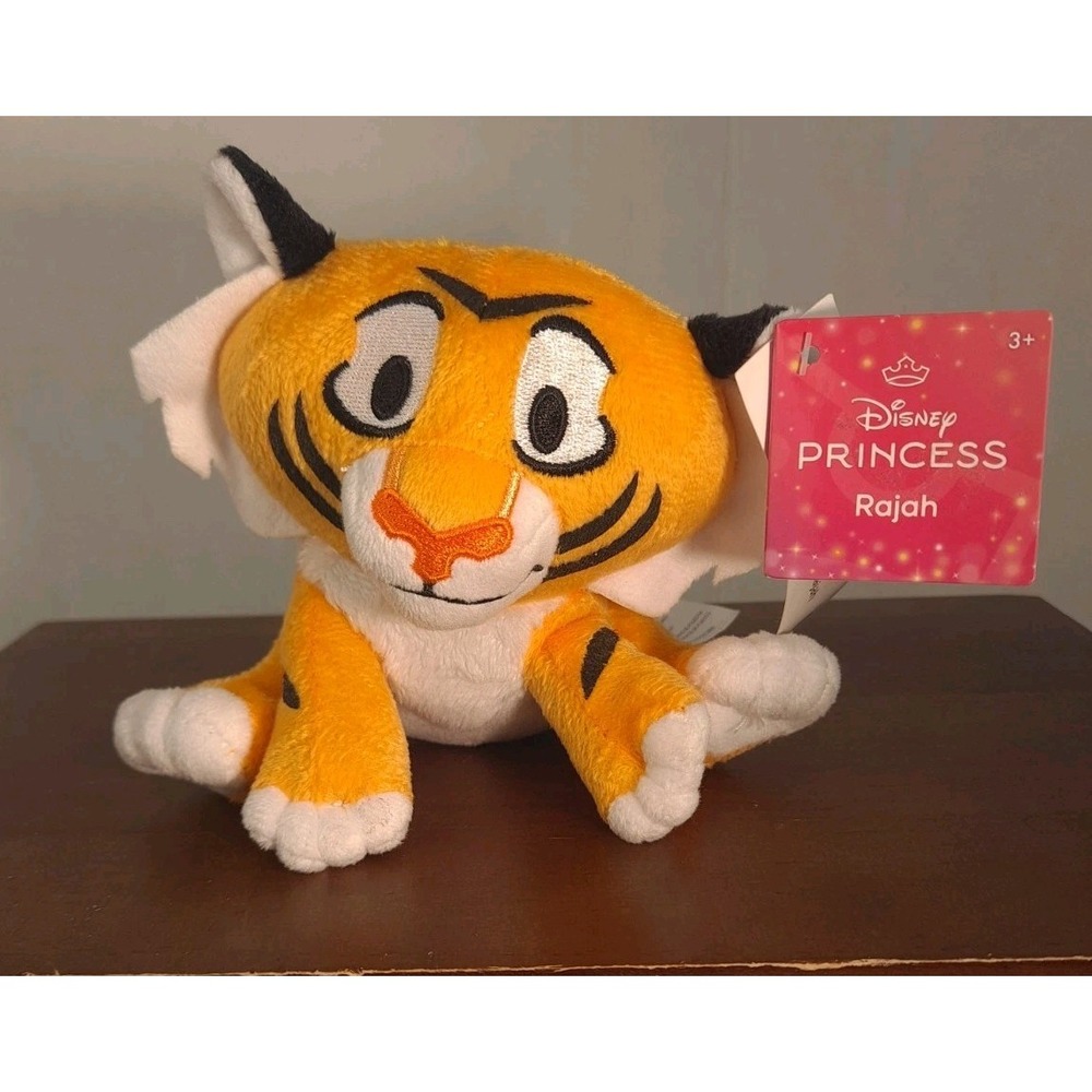 Disney Aladdin Rajah Plush Just Play 2024 5" Tiger